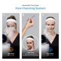 NanoSteamer PRO 4-in-1 Ionic Facial Steamer pore cleaning steps
