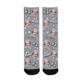 Custom Socks with Faces Number 1 Dad