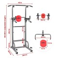Power Tower Pull Up Bar Station dimensions